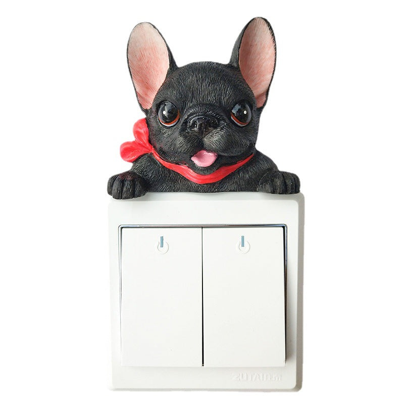 Resin Stickers Wall Stickers Corgi Protective Cover