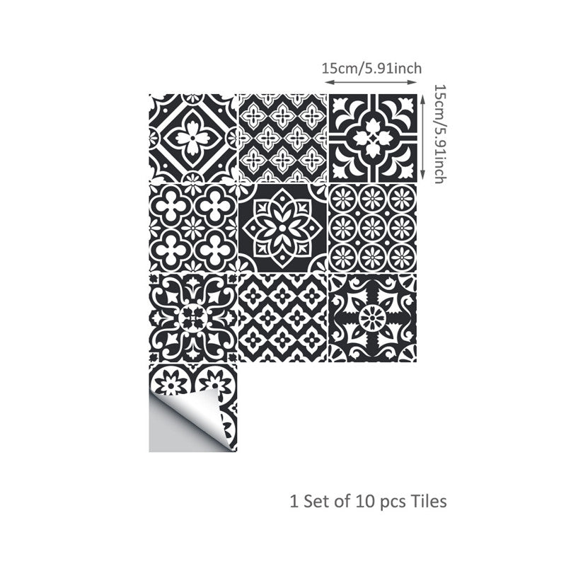 Kitchen Greaseproof Stickers Bathroom Waterproof Wall Stickers