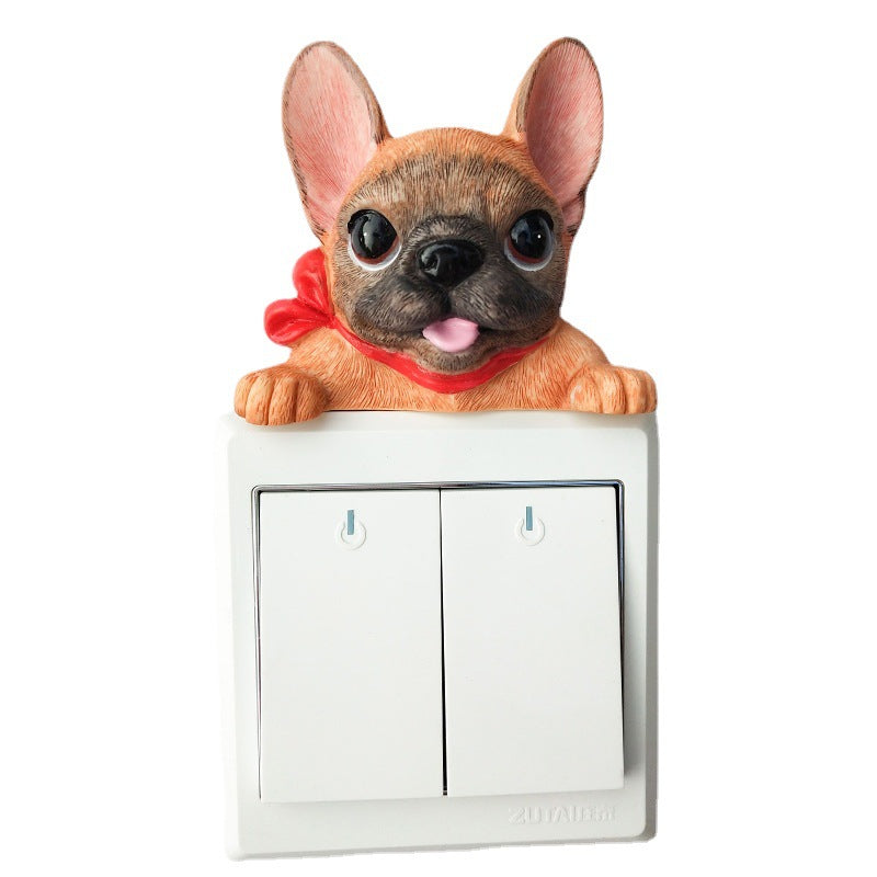 Resin Stickers Wall Stickers Corgi Protective Cover