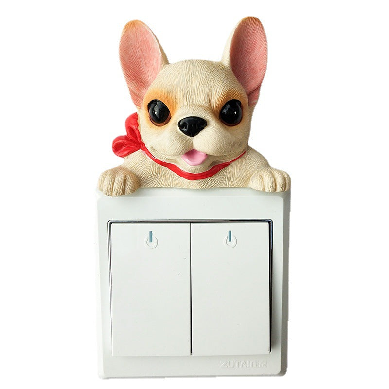 Resin Stickers Wall Stickers Corgi Protective Cover