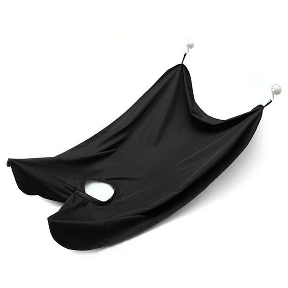 Shaving Apron Men&#039;s Styling Beard Shaving Apron Transparent Suction Cup Shaving Apron Trim Beard Styling Apron